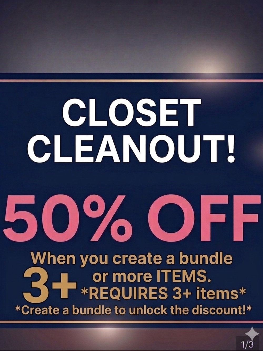 MUST BUNDLE! SALE HAPPENING NOW!